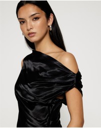 Lover - Ellen Draped Asymmetric Top