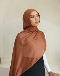 Mod Squad - Double Stitch Hijab- Terracotta