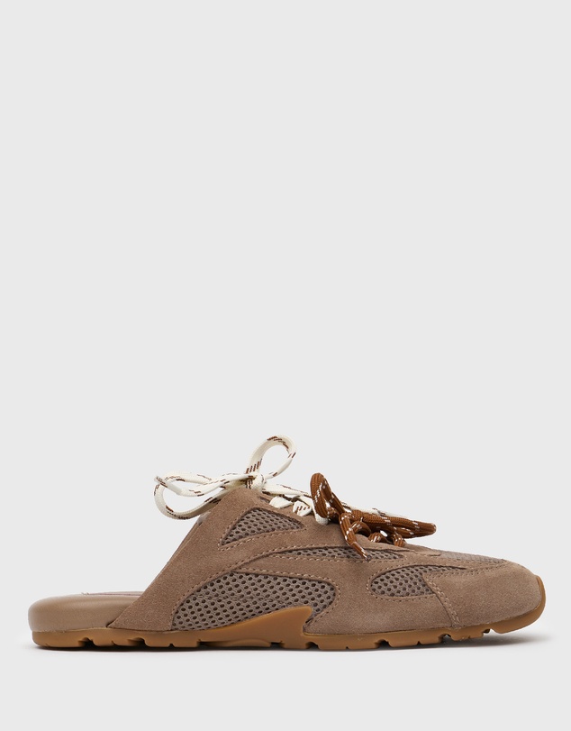 Betts - Ali Suede Leather Mule Sneakers