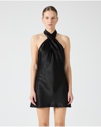 Third Form - Crush Wrap Neck Mini