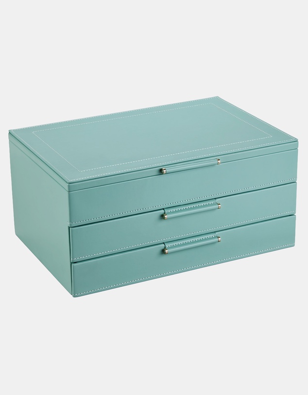 Wolf - WOLF Sophia Jewellery Box with Drawers Jade Fruit Botanical