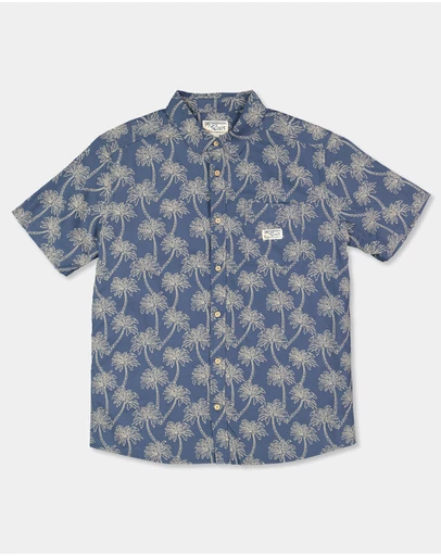 RVCA - Mens Exotica Shorts Sleeve Shirt