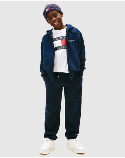 Tommy Hilfiger - Brushed Fleece Regular Joggers - Kids