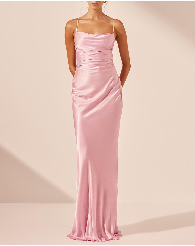 La Lune Lace Back Maxi Dress by Shona Joy Online | THE ICONIC | Australia