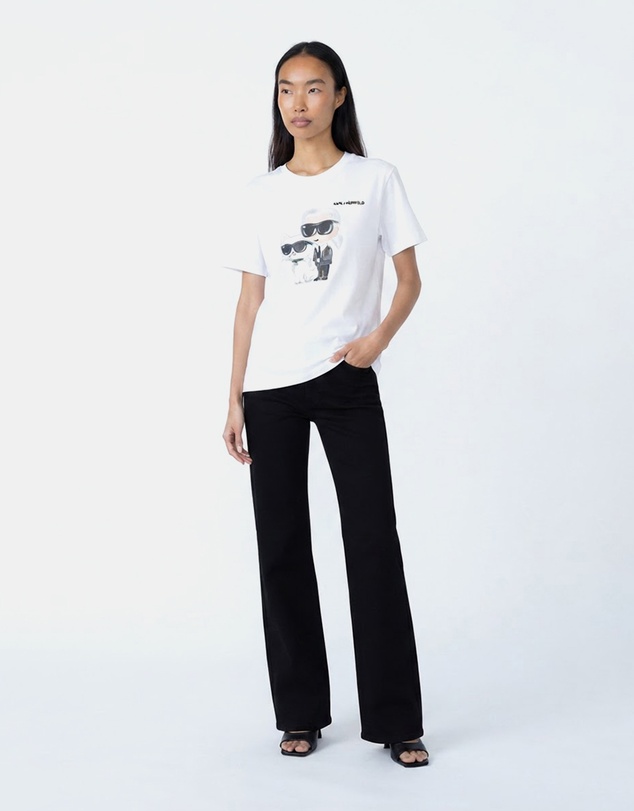 Karl Lagerfeld - Ikon Duo Aquarelle T-Shirt