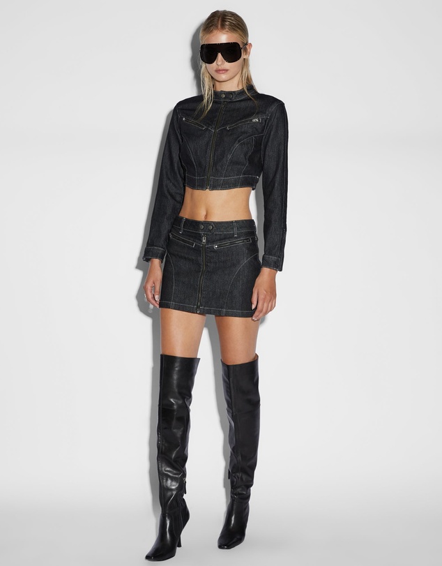 Ksubi - Paradigm Skirt Midnight