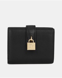 Karl Lagerfeld - K/Autograph Padlock Medium Bifold Wallet