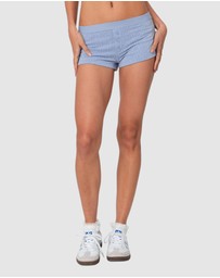 EDIKTED - Lorelei Printed Pointelle Shorts