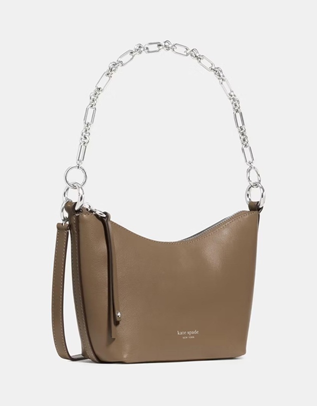Kate Spade - Halo Fine Grain Leather Leather Mini Chain Shoulder Bag