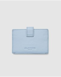 Globite - Leather RFID Card Holder Snap Button