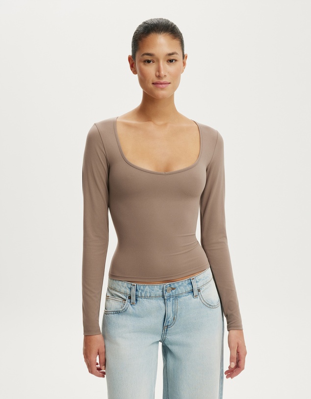 Cotton On - Hold Me LS Top