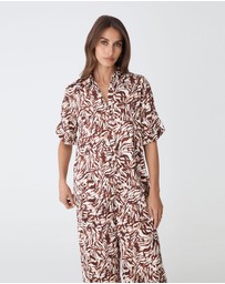 Forcast - Zuhara Roll Cuff Shirt