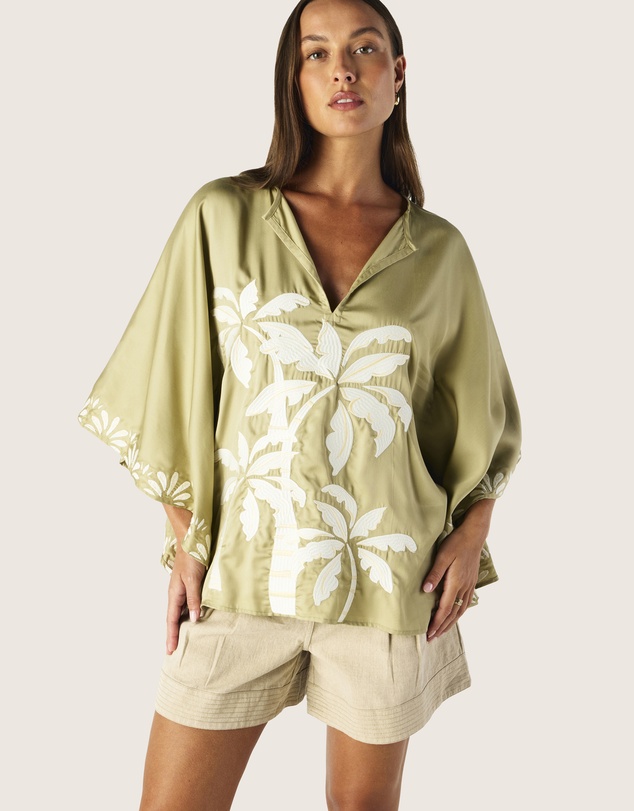MOS The Label - Kala Embroidery Top