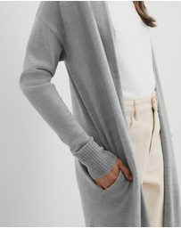 Country Road - Lightweight Merino Longline Cardigan
