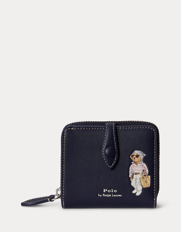 Polo Ralph Lauren - Polo Bear Leather Compact Wallet