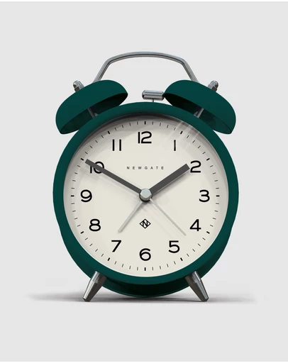 Newgate - Newgate Charlie Bell Echo Alarm Clock Green