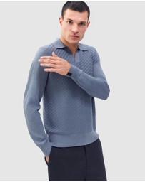 rag & bone - Charles Long Sleeve Johnny Polo