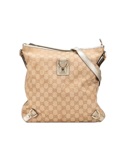 Pre-Loved by Azura Reborn - Pre-Loved GG Canvas Abbey D Ring Crossbody