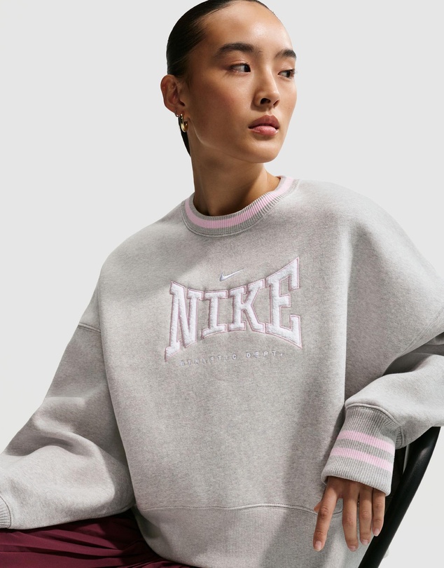 Nike - Sportswear Phoenix Fleece Oversized Crew-Neck Sweatshirt