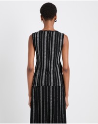 Proenza Schouler White Label - Alyna Vest In Textured Knit