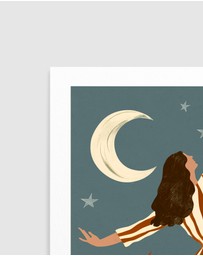 Olive et Oriel - Dancing With Stars by Treechild Art Print