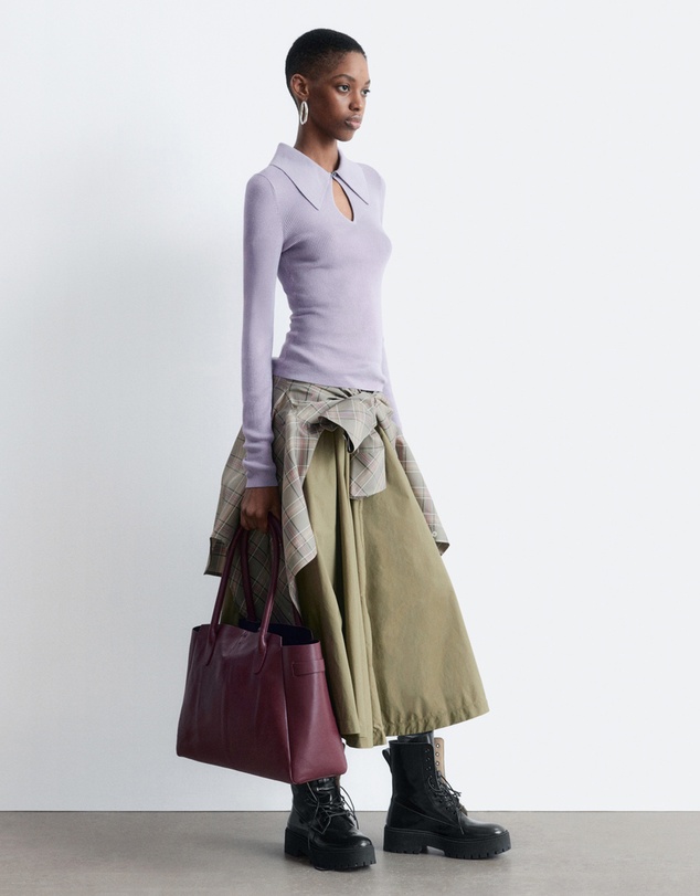 & Other Stories - Keyhole Collar Top