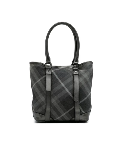 Pre-Loved by Azura Reborn - Pre-Loved burberry Check Tote Bag