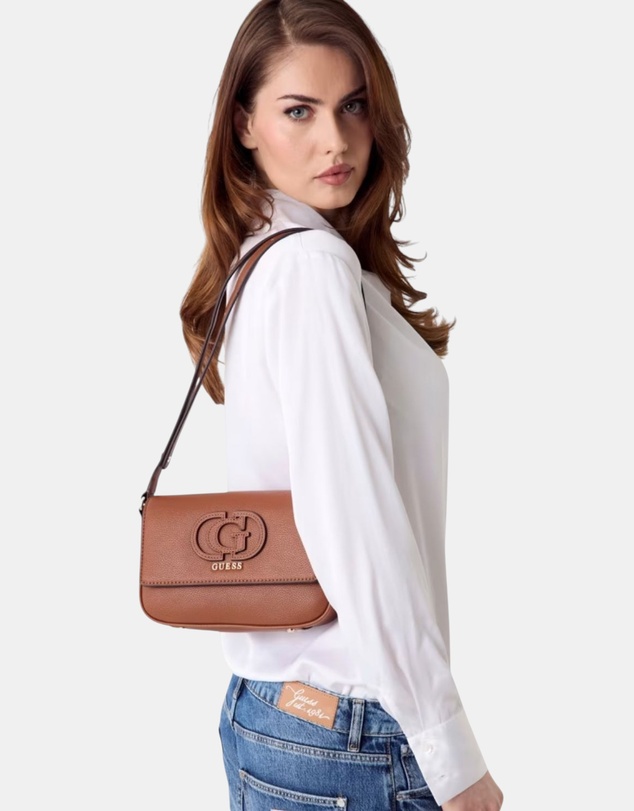 GUESS - Isola Convertible Crossbody Flap Bag