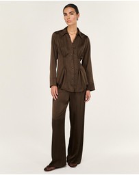 Staple the Label - Solace Satin Shirt