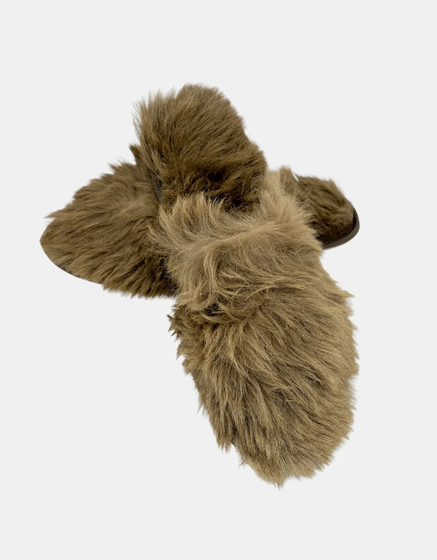 Jacaru - Jacaru 6264 Kangaroo Fur Slippers