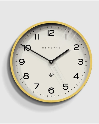 Newgate - Newgate Number Three Echo Clock Silicone Yellow