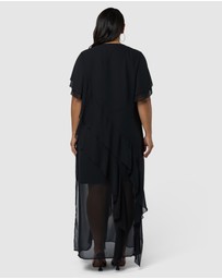 Sunday In The City - Forbidden Feline Maxi Dress