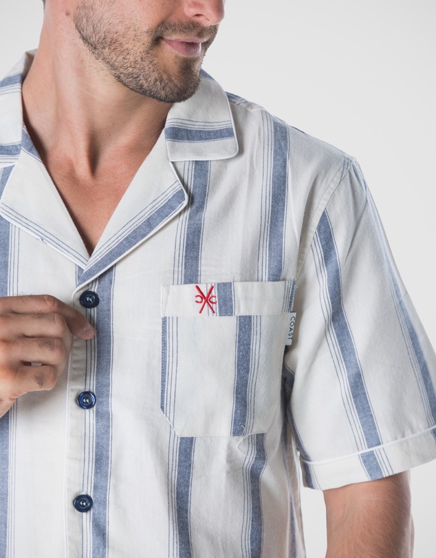 Coast Clothing - Madrid Button-Thru Mens Pyjamas