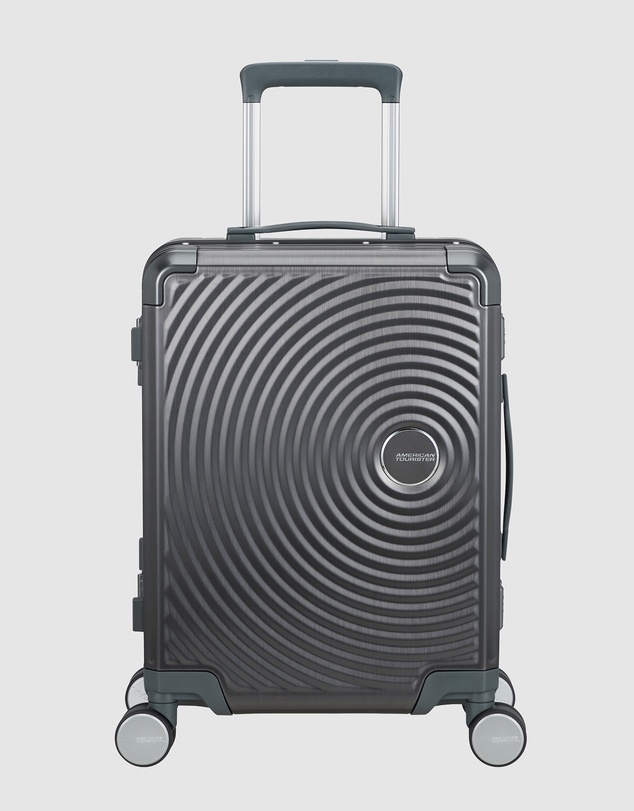 American Tourister - Soundbox Alu Carry-On Tsa Suitcase Expandable (55Cm)