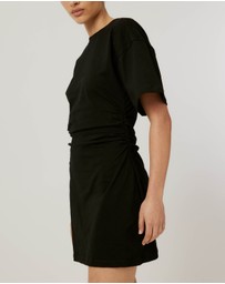 Calli - Gathered Tee Dress