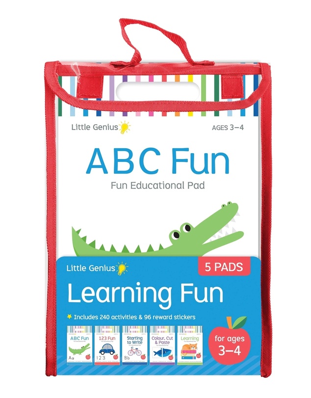 Little Genius - Vol. 2 5-Pack of Activity Pads Age 3-4