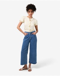 Forcast - Cindy Puff Sleeve Cardigan