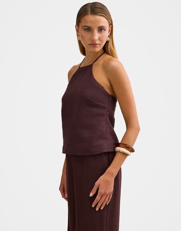 Forever New - Hallie Halter Neck Top