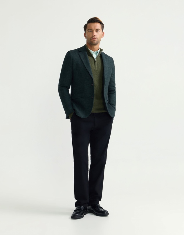 Oxford - Blake Herringbone Wool Blazer