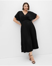 City Chic - Elia Pleat Dress