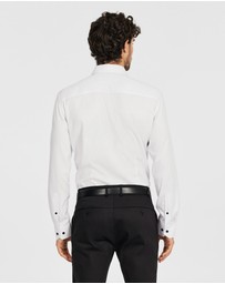 Tarocash - Cy Slim Textured Bamboo Shirt
