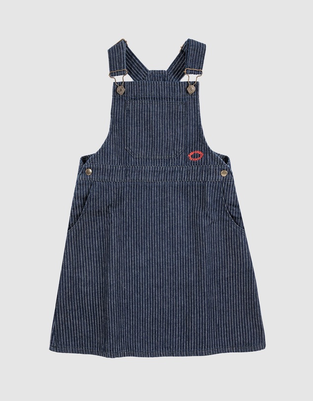 Bobo Choses - Tic Tac Toe Denim Dress - Kids-Teens