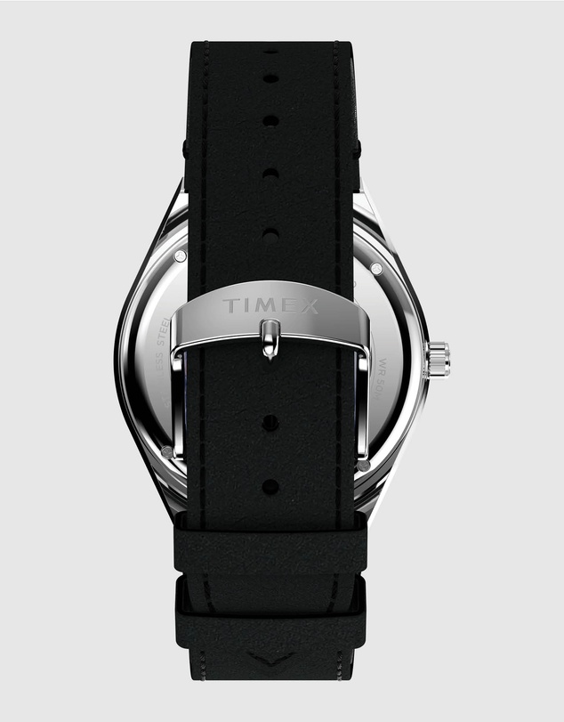 TIMEX - Q Timex NASA 40mm Leather Strap Watch