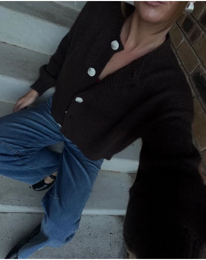 Jag - Lily Fluffy Knit Cardigan
