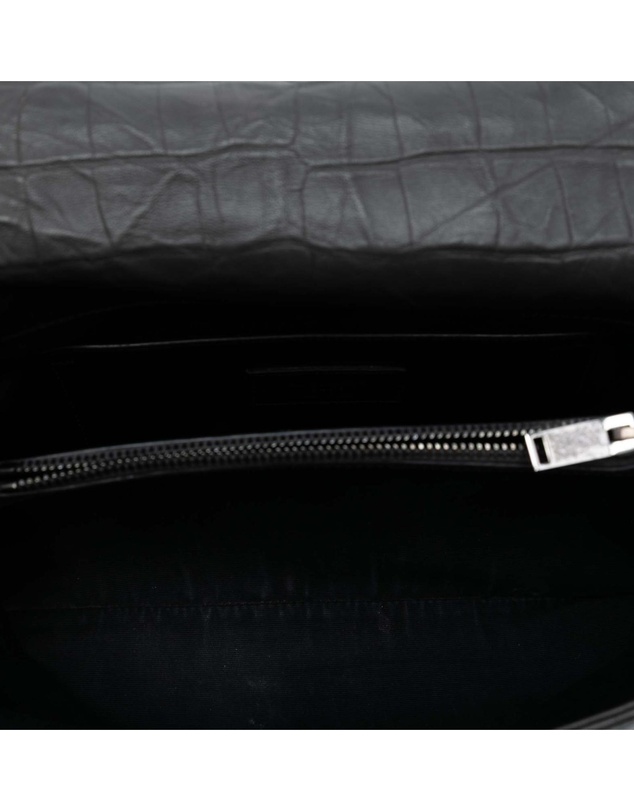 Pre-Loved by Azura Reborn - Pre-Loved Medium Croc Embossed Calfskin Monogram West Hollywood Crossbody