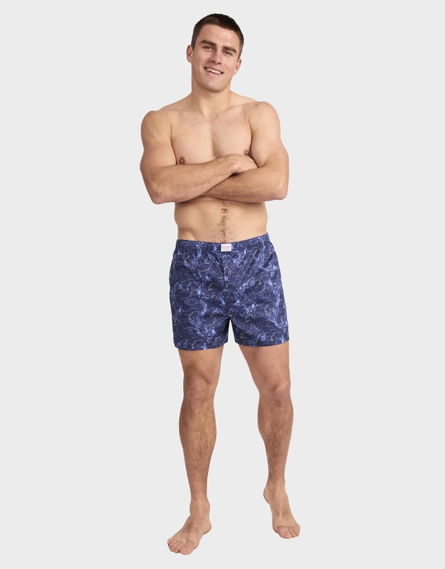 Mitch Dowd - Mitchdowd Koi Pond Cotton Boxer Shorts 3 Pack