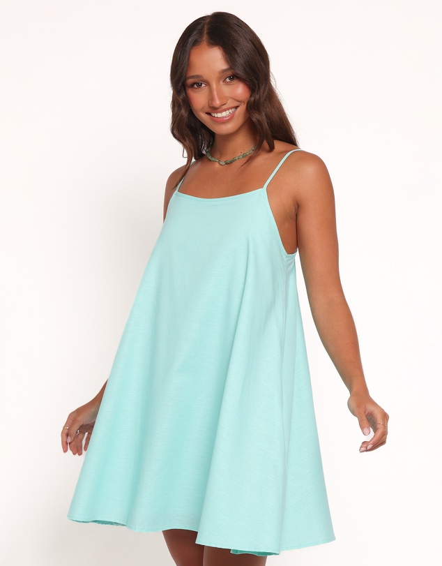 Petal & Pup - Cloella Mini Dress - Aqua