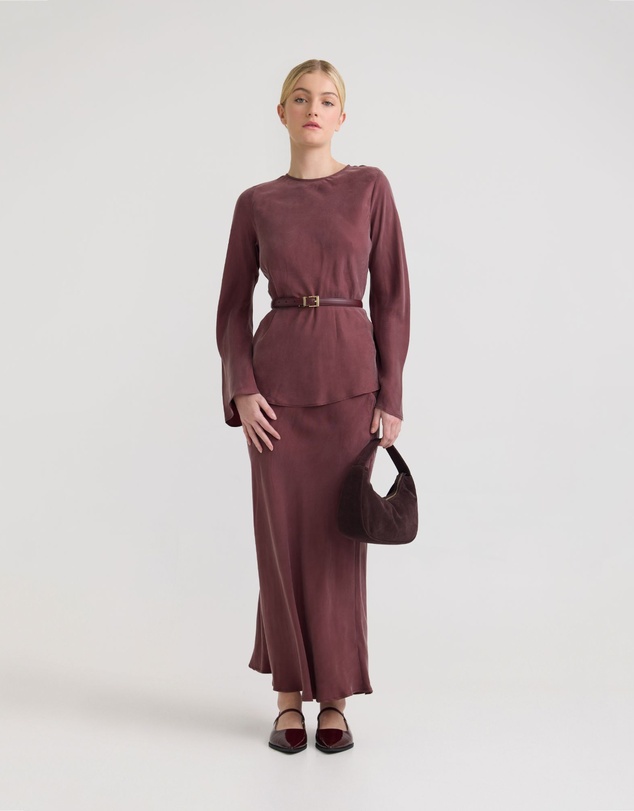 Oxford - Lucinda Cupro Skirt