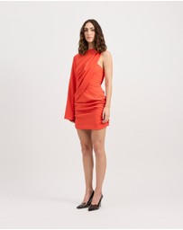 TOJHA - PALMIRA SINGLE SLEEVE MINI DRESS
