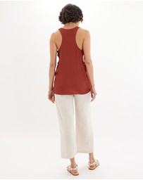 Amelius - Sabine Side Button Top